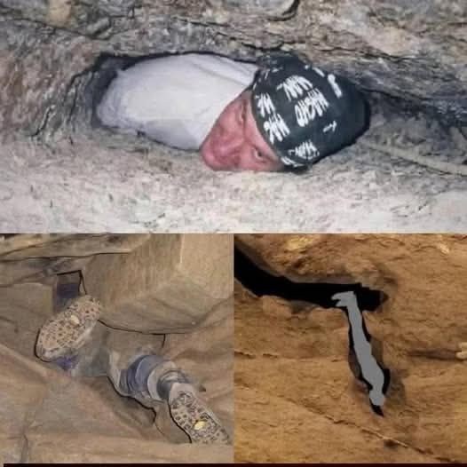 He Got Stuck in a Hole Barely Bigger Than His Body, What Happened Inside That Space Will Stay With You