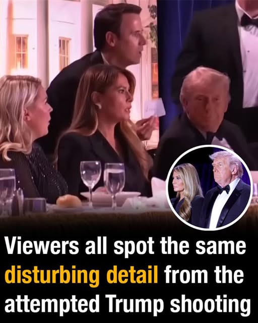 Viewers all spot the same disturbing detail from the attempted Trump shooting