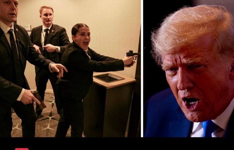 Chaos at White House Correspondents’ Dinner as gunman storms hotel, opens fire outside ballroom and Trump is evacuated