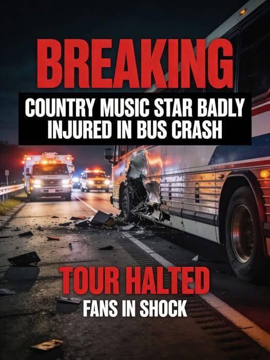 BREAKING: Country Music Star Injured in Tour Bus Crash