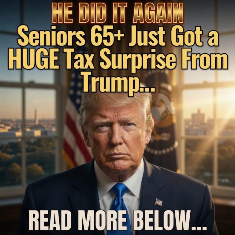 If you’re 65 or older, you just got a MASSIVE surprise from Trump…See more