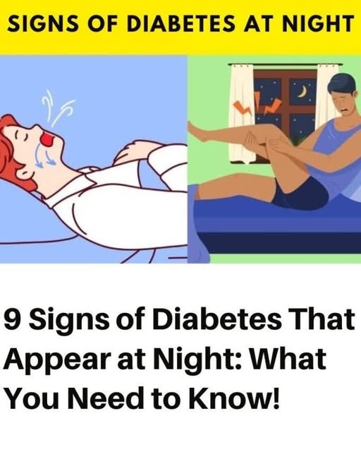 9 Warning Signs of Diabetes That Often Appear at Night