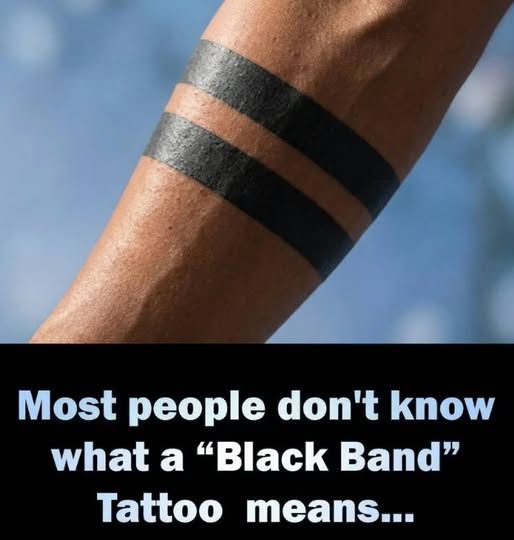 The Hidden Truth Behind Black Band Tattoos That Most People Never Realize Until It’s Too Late