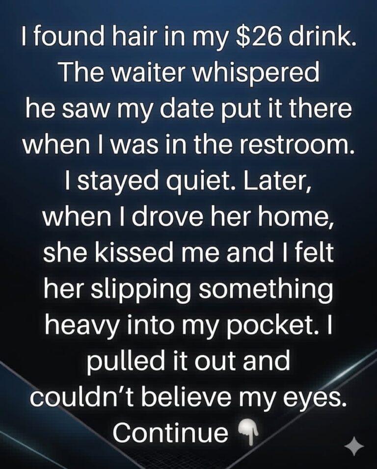 The Hair in the Drink..