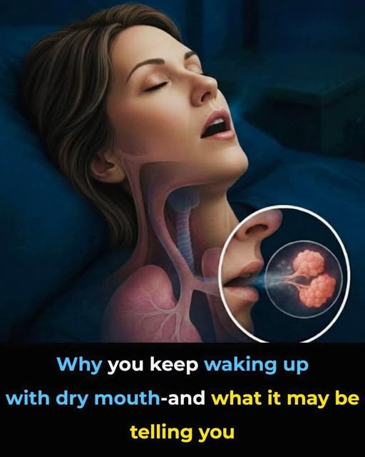 Waking up with dry mouth? Here’s what your body might be telling you