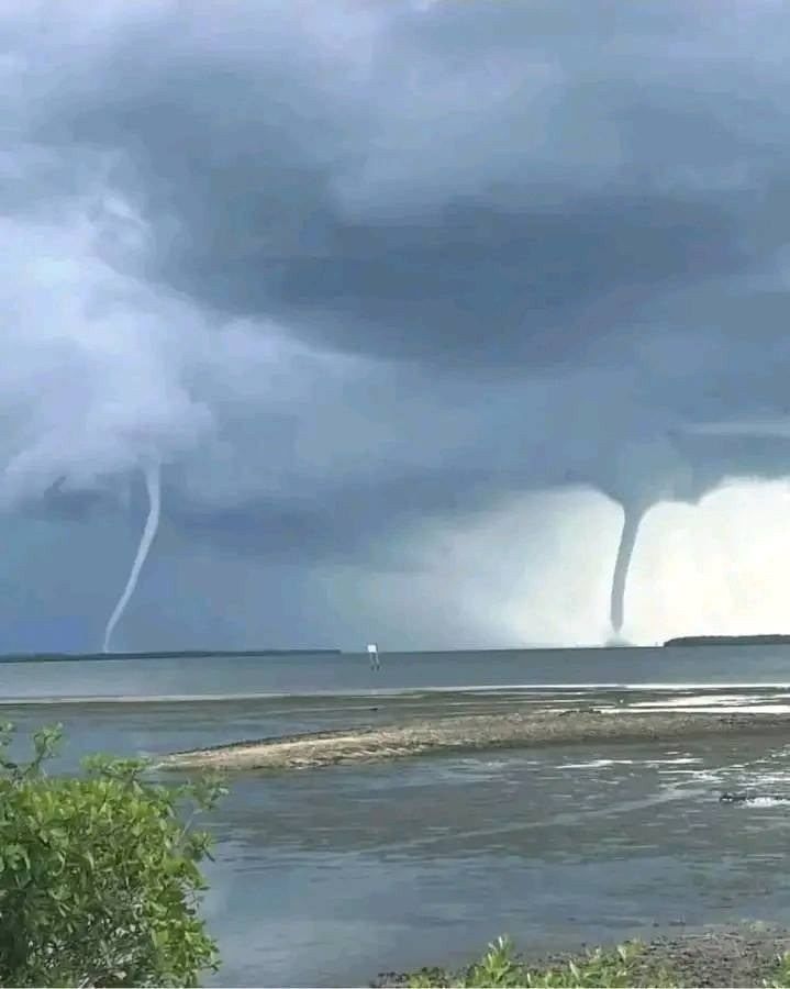 Two marine storms just occurred minutes ago near… 