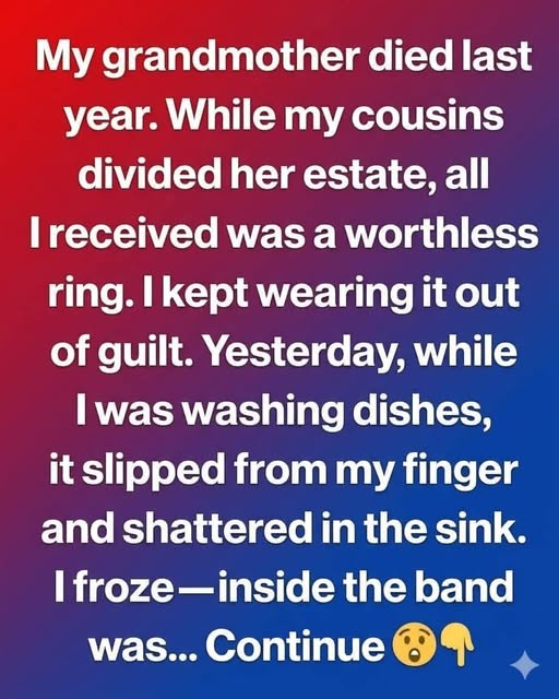 THE RING EVERYONE MOCKED HELD MY GRANDMOTHER’S FINAL SECRET