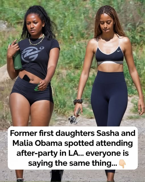 From the White House to the Hollywood VIP Lounge: Malia and Sasha Obama’s Wild Night Out with Drake