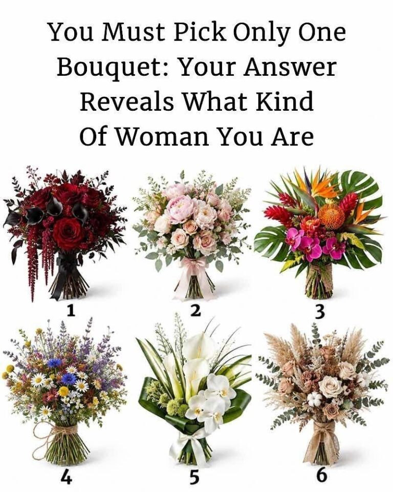 The One Bouquet You Choose Exposes Your Darkest Secrets and Greatest Hidden Strengths