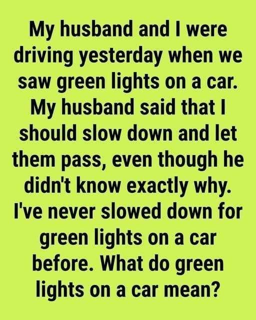 Why Some Medical Transport Vehicles Use Green Warning Lights