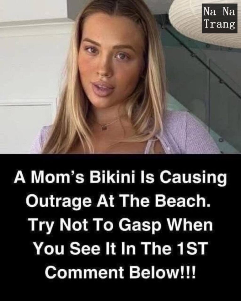 “A Mom’s Bikini Is Causing Outrage At The Beach. Try Not To Gasp When You See It In The 1ST Comment Below!!! ”