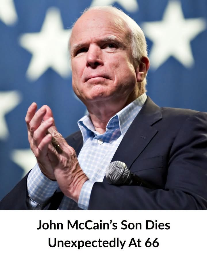 John McCain’s Son Dies Unexpectedly At 66