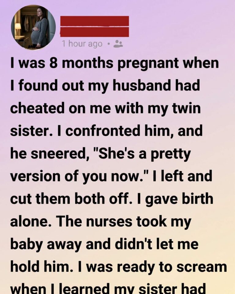 My Husband and Twin Sister Betrayed Me While I Was Pregnant