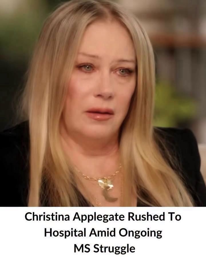 Christina Applegate ‘hospitalized’