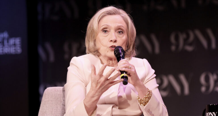 Hillary Clinton Warns Trump Officials That Accountability Is Coming