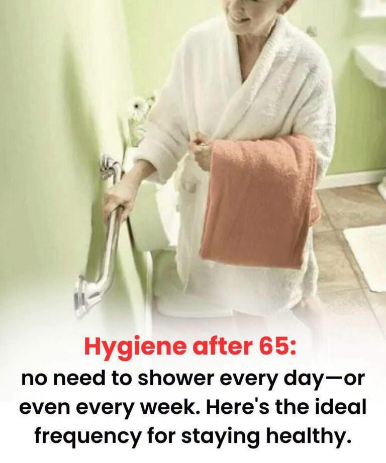 Why Daily Showers After 65 May Do More Harm Than Good