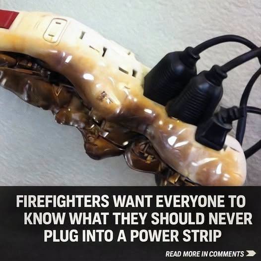 Firefighters Want Everyone To Know What They Should Never Plug Into A Power Strip