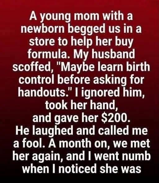The $200 Stranger: How a Single Act of Mercy at a Supermarket Saved a Mother From the Brink