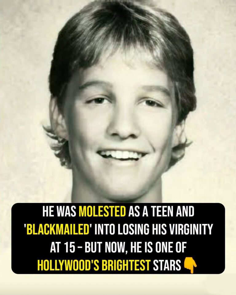 He was ”molested” as a teen and ”blackmailed” into losing his virginity aged 15