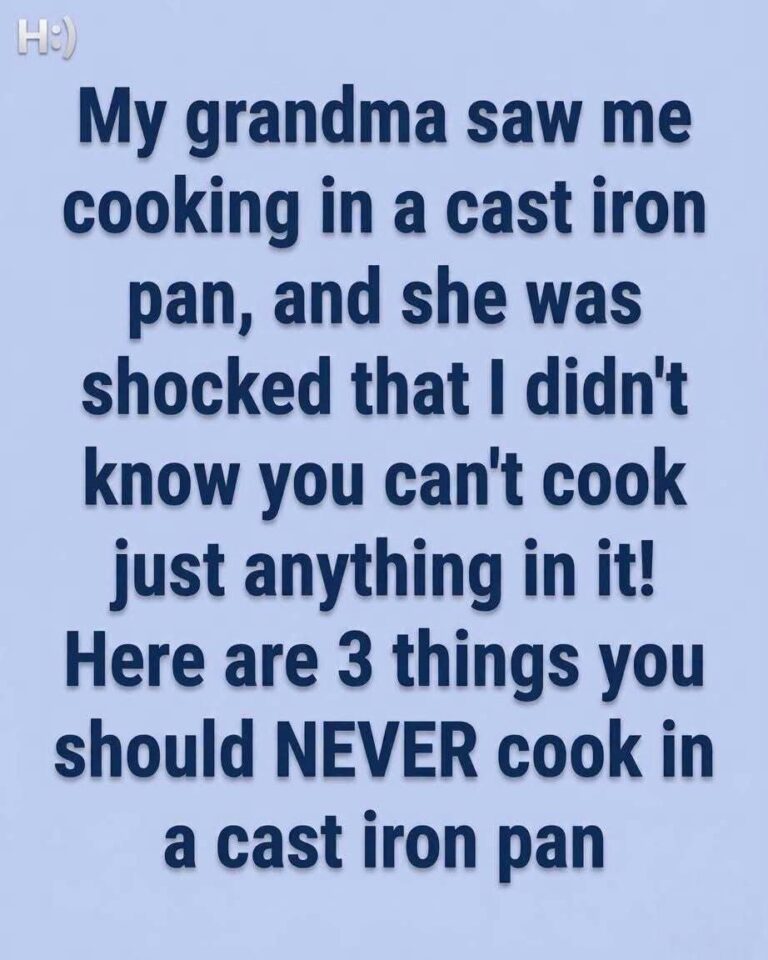 What You Should Never Cook in a Cast Iron Skillet (and Why)