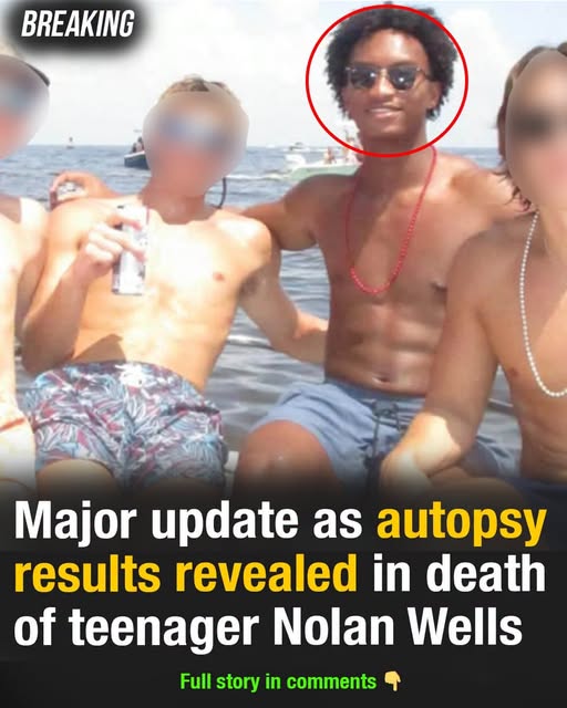 Major update as autopsy results revealed in death of teenager Nolan Wells