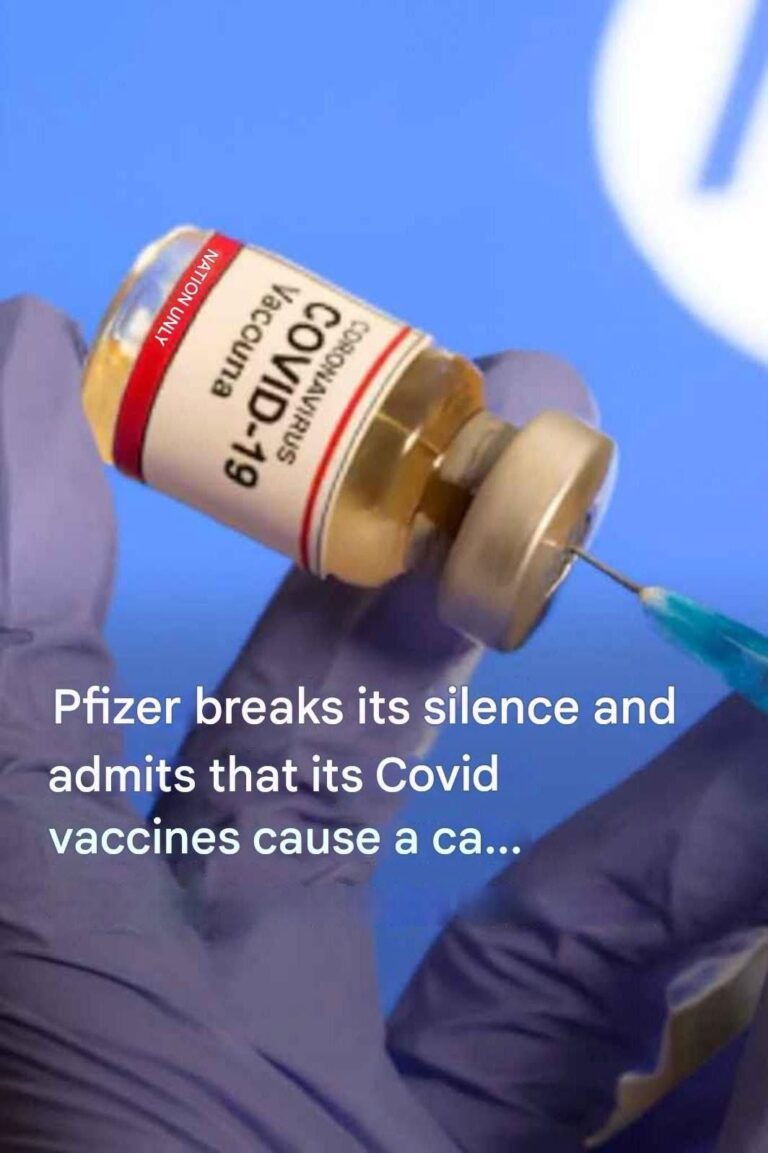 Pfizer admits its Covid vaccines cause a ca!